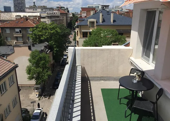 Rooftop Oscar Rooms Sofia